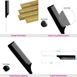 PHILIPS HP8303, Hair Styling Clips Set & Tail Comb Personal Care Appliance Combo image 3