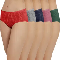 bella voste Pack of 3 Women Hipster Multicolor Panty-picture-10