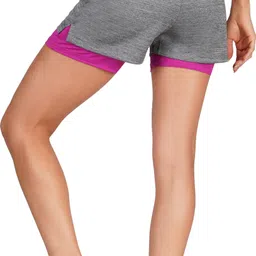 never lose Solid Women Grey Cycling Shorts image 2
