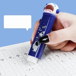 mayaenterprises Explorer Astronaut Push-Pull Eraser – Refillable, Smudge-Free & Fun for Kids! Non-Toxic Eraser-picture-10
