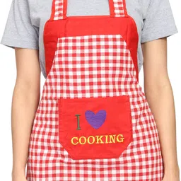 whitewrap Cotton Chef's Apron - Free Size image 2