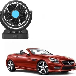 aanjul DOUBLE Car Fan 12v 360 Head 2 Speed Optimization For UNIVESAL CAR FF-81 Car Interior Fan-picture-32