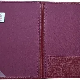 greeshma Leather Restaurant, Hotel Guest Check Bill Presenter Holder, Bill Folder, Leather 1 Pcs image 2