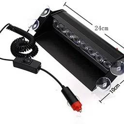 brpearl 8 LED Police Car Flashing Lights for - Interior Light Car LED (12 V, 35 W) image 5