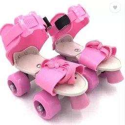 filloxy Roller Skate Age Group 4-8 Years Adjustable Skating Shoes Size 18 cm To 23 cm Quad Roller Skates - Size 4 to 8 UK-picture-16