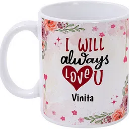 giftuation Vinita I Love You / Gift for Couple Ceramic Coffee Mug-picture-19