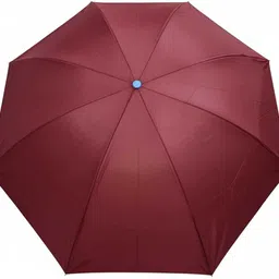 s priyanka traders 3 Fold Umbrella, Rain/UV sunlight protection [Maroon, Pack of 1] , Umbrella Umbrella image 2