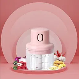 newoutlate Electric Chopper, Rechargeable Chopper for Home & Kitchen Vegetable, FruitB422 Electric Vegetable & Fruit Chopper-picture-33