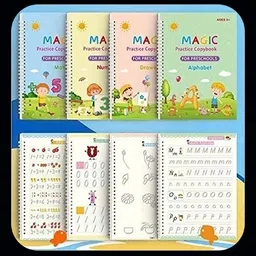 grandfly Kids Magic Reusable ABC Tracing Book For Kids-picture-38
