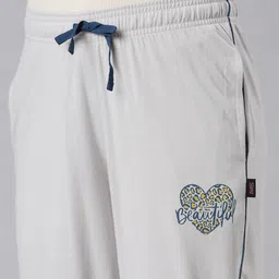 dixcy slimz Women Printed Grey Track Pants image 4