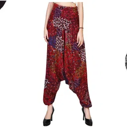 narnari Printed Rayon Women Harem Pants-picture-17