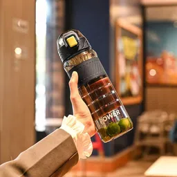 Leakproof Unbreabale BPA Free Travel & Gym Big Water Bottle 800 ml Bottle-image-10