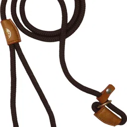 vamaleathers British Style Training Slip Leash Adjustable Stopper Nylon Rope Leather 5 Feet 152.4 cm Dog Cord Leash-picture-19