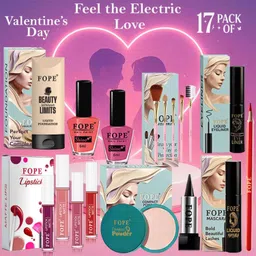 fope Makeup Set for Women Natural Glow Finish Romantic Gift for Her Beauty image 1