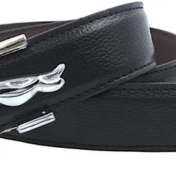 niddleman fashion india Men Casual, Evening, Party, Party Black Artificial Leather Belt-picture-10