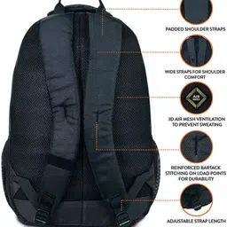 jairaj Large 38 L Laptop Backpack backpack bag laptop bag school backpag(20*14) image 5