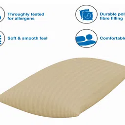 la verne Microfibre Stripes Sleeping Pillow Pack of 2 image 3