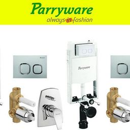 parryware Half Frame Concealed Cistern, with divater body upper edge set of 2 pic 036 Dual Flush Tank-picture-27