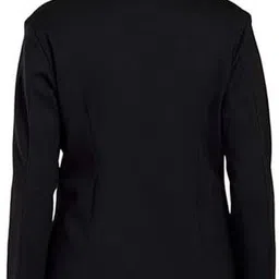 bombshell Women Solid Single Breasted Formal Blazer image 2