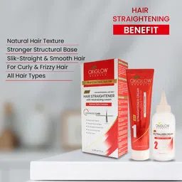 oxyglow Professional Salon Hair Straightener with NeutralisingCream image 2