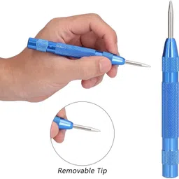 pkt Great Automatic Cnter Punch for Metal and with Replaceable Hardened Steel Tip Marking Gauge-picture-43