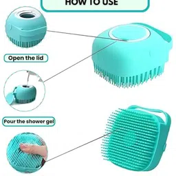 pure tails Puretail Dog Soap Dispenser Scrub Brush Pet Spa Kit image 2