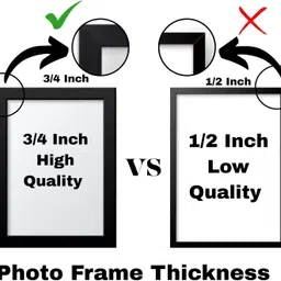 avi enterprises Wood Wall Photo Frame image 3