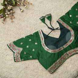 modern mughals V-Neck Women Blouse image 2