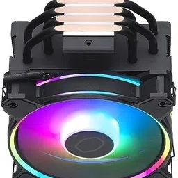 COOLER MASTER Hyper 212 Halo Black CPU Cooler PWM Case Fans | 51.88 CFM Airflow | 4 Heat Pipes Cooler image 4
