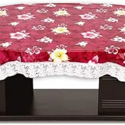 rmdecor PVC, Satin 6 Seater Printed, Floral Table Cover image 3