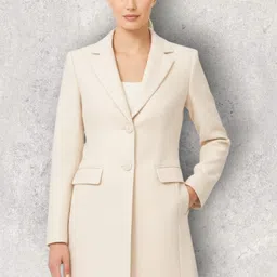 pepzoo Women Solid Double Breasted Casual Blazer-picture-41