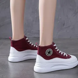 abhidha Women canvas boots for gils and women Boots For Women image 2