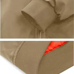 mia fashion Men Solid Bomber Jacket image 4