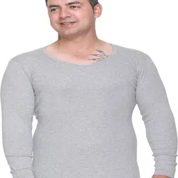 Warm-zone Solid Regular Fit Thermal Tshirt Men Top Thermal-picture-11
