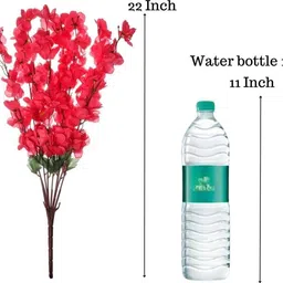 hinddecora HIND DECORA BLOSSOM Red Apple Blossom Artificial Flower image 2