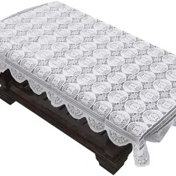 casa furnishing Floral 4 Seater Table Cover image 3