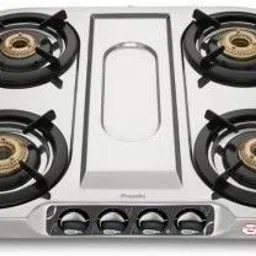preethi Shine (ISI Approved) 4 Burner Stainless Steel Manual Gas Stove-picture-27