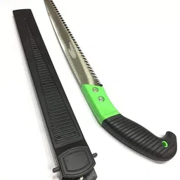 oblivion Chromium Steel Saw with 3-Edge Sharp Teeth, Plastic Cover & Blister Pack Chromium Steel Saw with 3-Edge Sharp Teeth, Plastic Cover & Blister Pack Bypass Pruner image 2