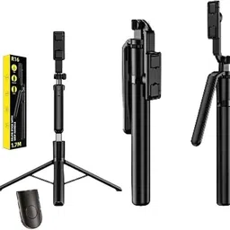 Nextronomy R16 170cm Long Selfie Stick with Tripod | Bluetooth Remote | Extendable Stand Tripod-picture-16