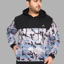 austivo Men Full Sleeve Printed Hooded Sweatshirt-picture-23