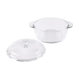 ceradeco Blazed Glass 1 Ltr Baking Dish with Lid image 4