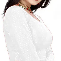 dresque store Round Neck Women Blouse image 3
