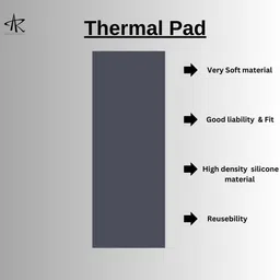 Truebond Thermal Pad 18.5 W/Mk Size (120MM*20MM) Silicone Pads Grey Thickness 2 MM Carbon Based Thermal Paste image 4