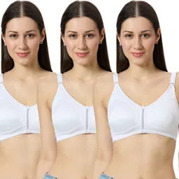 libertina Pack of 3 Women Everyday Non Padded Bra-picture-10