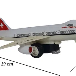 shree jee AEROPLAIN AIRBUS BOEING 747 PULL BACK ACTION TOY FOR KIDS image 2