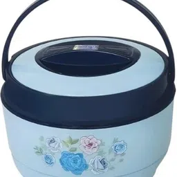 blal Delta Plastic Inner Stainless Steel Casserole, 1.5 Litres,Green Thermoware Casserole image 1