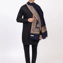 Pashgiri Wool Embroidered Men Shawl image 3