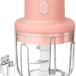syara DEV49_BA107-Mini Garlic Chopper | Portable Mini Food Chopper Electric Vegetable & Fruit Chopper-picture-32