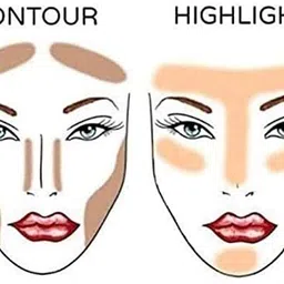 love kart EASY-TO-BLEND 2in1 Highlighter And Contour Stick Highlighter (100%Original) Concealer image 4