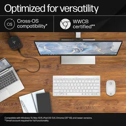 HP 410 Slim Wireless Mechanical Mouse with Bluetooth image 5